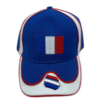 Casquette de baseball chapeau France pays français drapeau sport casquettes de Baseball casquettes