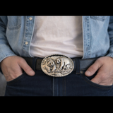 Boucle de ceinture animaux sauvages grizzly