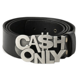 Solo efectivo Hebilla de cinturón Signo de dólar $ Símbolo de dinero Signos de dólares Hebillas Cinturones