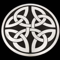 Celtic Irish Knot Belt Buckle Traditional Ireland Ancestry