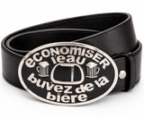 Boucle De Ceinture Economiser L'eau Buvez Biere French Fun Buckle