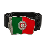 Belt Buckle Portugal Flag Porto Lisbon Portuguese Buckles