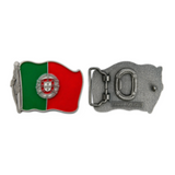 Belt Buckle Portugal Flag Porto Lisbon Portuguese Buckles