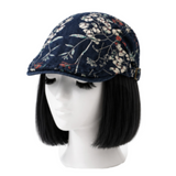 Unisex Denim Newsboy Floral Print Summer Cabbie Women's Hat