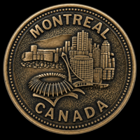 Hebilla de cinturón Estadio Olímpico de Montreal, Canadá 1976 Hebillas