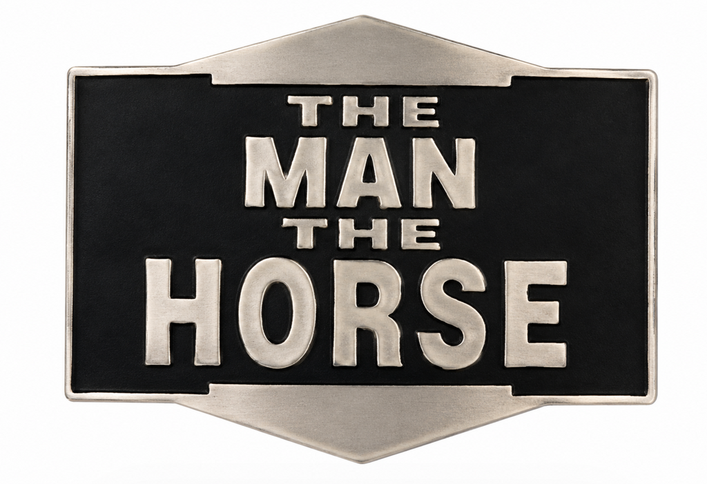 Belt Buckle Man Horse Bottle Opener Funny Buckles