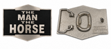Belt Buckle Man Horse Bottle Opener Funny Buckles