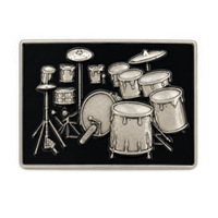 Belt Buckle Drum Set Drums Drummer Rock Music instrument Band Drumset Buckles