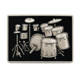 Belt Buckle Drum Set Drums Drummer Rock Music instrument Band Drumset Buckles