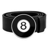 Pool Game Number Eight 8 Ball Billards Belt Buckle Buckles