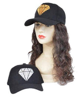 Baseball Cap Bling Diamond Women Men Unisex Rhinestone Hat Girl Snapback Glitter - Buckles.Biz