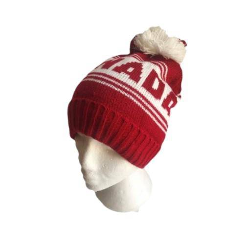 Beanie Hat Canada Tuque Canadian Toque Knitted Winter Ski Hats - Buckles.Biz