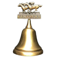 Bell Kentucky Souvenir Horse Racing Small Brass Bells Souvenirs - Buckles.Biz