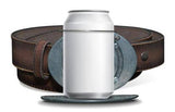Belt Buckle American Flag Beer Can Bottle Holder Beverage Holders Belts Buckles - Buckles.Biz