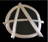 Belt Buckle Anarchy A Anarchist Party Sign Symbol Punk Rock Belts Buckles - Buckles.Biz