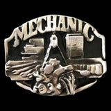 Belt Buckle Car Mechanic Profession Garage Engine Motor Mechanics Belts Buckles - Buckles.Biz