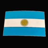 Belt Buckle Flag Argentina Argentinian South American Buckles - Buckles.Biz