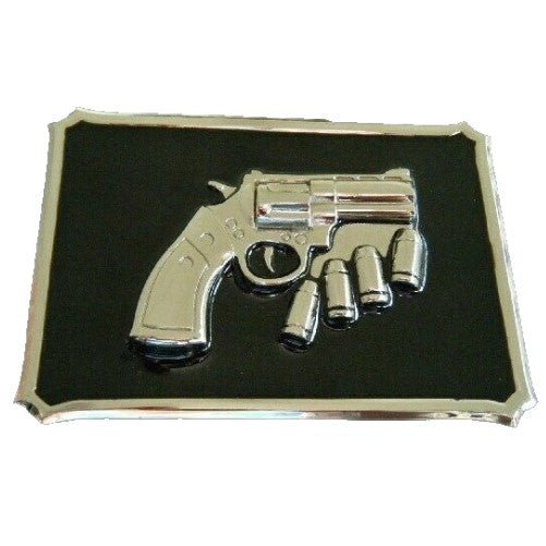 Belt Buckle Gun Culture Fashion Revolver Bullets Handguns Guns Buckles Belts - Buckles.Biz