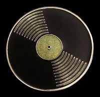 Belt Buckle Old 45 RPM LP Vinyl Album Music Record Belts & Buckles - Buckles.Biz