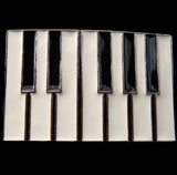 Belt Buckle Piano Keys Pianos Keyboards Music Notes Musicians Belts Buckles - Buckles.Biz