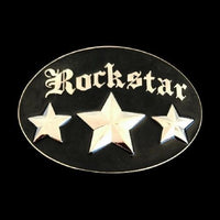 Belt Buckle Rock Star Musician Music Band Group Rockstar's Cool Belts Buckles - Buckles.Biz