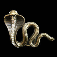 Belt Buckle Snake Eyes Cobra Serpent Rhinestone Buckles Belts - Buckles.Biz