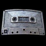 Belt Buckle Tape Cassette Player Retro Tape Deck Recorder Music Cassettes Buckles - Buckles.Biz