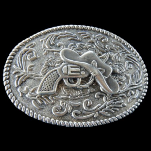 Belt Buckle Western Hat Colt Cowgirl Cowboy Buckles Belts - Buckles.Biz