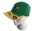 Brazil Cap Hat Brasil Brazilian Flag Soccer Sports Casquette Caps Hats - Buckles.Biz