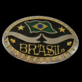 Brazilian Flag Belt Buckle Brazil Rio Brasil National Flags Belt Buckle - Buckles.Biz