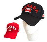 Canada Flag Soccer Baseball Hat Cap Red Mapleleaf Hats - Buckles.Biz