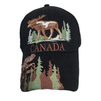 Canada Moose Hunter Hat Canadian Embroidered Baseball Cap