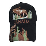 Canada Moose Hunter Hat Canadian Embroidered Baseball Cap - Buckles.Biz
