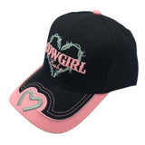 Cowgirl Babe Adjustable One Size Fits All Baseball Embroidered Cap Hat - Buckles.Biz
