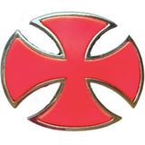 Cross Belt Buckle Knights Templars Crusade Order Malta Crosses Buckles Belts - Buckles.Biz