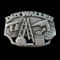 Drywaller Belt Buckle Construction Worker Plaster Tool Equipment Buckles Belts - Buckles.Biz