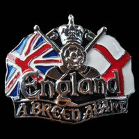 England A Bread Apart UK Union Jack Great Britain Flag Belt Buckle Buckles - Buckles.Biz