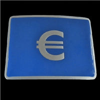 Euro Belt buckles Euros EU Currency European Symbol Money Buckles belts - Buckles.Biz