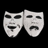 Face Mask Theatre Faces Masks Phantom Masquerade Belt Buckle Buckles - Buckles.Biz