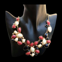 Fashion Jewelry Cluster Beautiful Chain Necklace Earrings Pendant - Buckles.Biz
