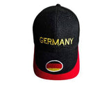 Germany German Flag Soccer Team Fan Apparel Baseball Cap Baseball Cap Hats - Buckles.Biz