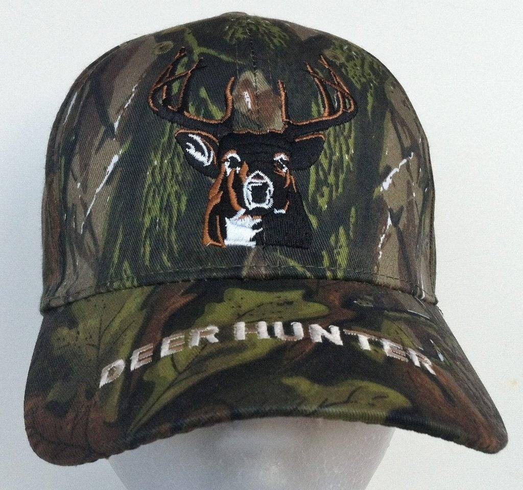 Hat Hunter Deer Hunting Camouflage Hunter's Baseball Cap Hats - Buckles.Biz