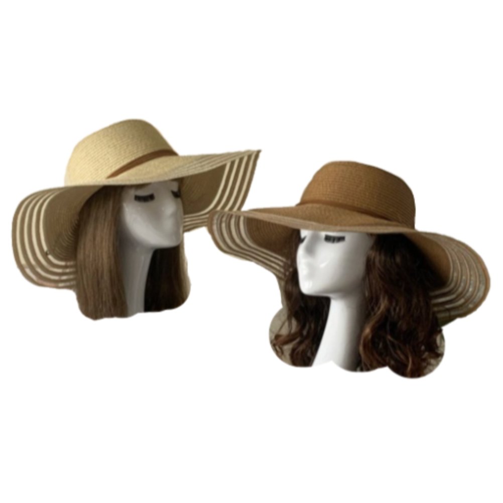 Hat Women Girl Summer Beach Sun Fashion Straw Hats - Buckles.Biz