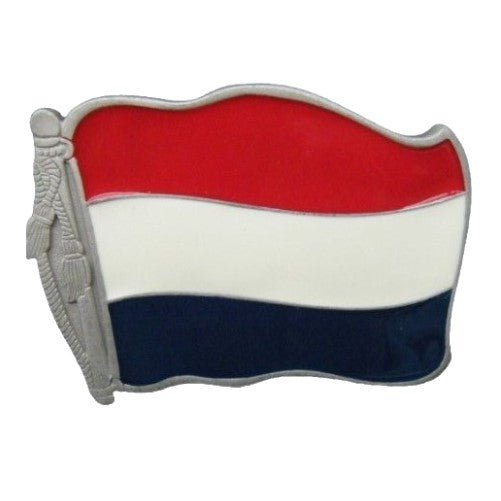 Holland Flag Belt Buckle Dutch Kingdom Netherlands Flags Belts Buckles - Buckles.Biz