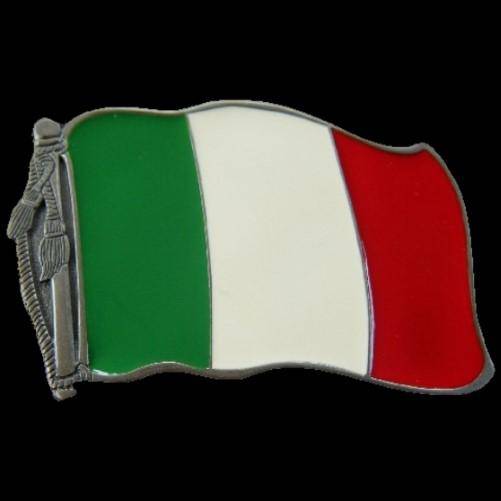Italian Flag Belt Buckle Italy Beer Cap Bottle Opener Buckles Clothing Accessories - Buckles.Biz