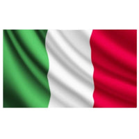ITALY ITALIA NATIONAL COUNTRY POLE WAVING FLAG DRAPEAU ITALIAN - Buckles.Biz