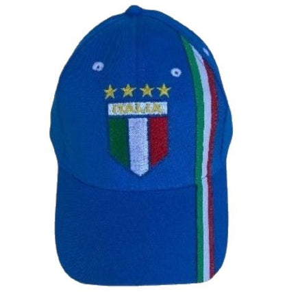 Italy Italian Flag Soccer Baseball Hat Cap Hats - Buckles.Biz