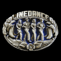 Line Dace Belt Buckle Line dancing Country Music Line Dancing Western Buckles - Buckles.Biz