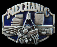 Mechanic Automobile Car Repairs Garage Tools Belt Buckle Buckles - Cool Belt Buckles Shop - Buckles.Biz