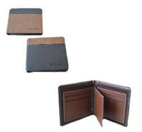 Men's American Eagle Embossed Design Genuine Leather Brown Trifold Wallet - Buckles BIZ
